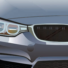 Illustration. BMW